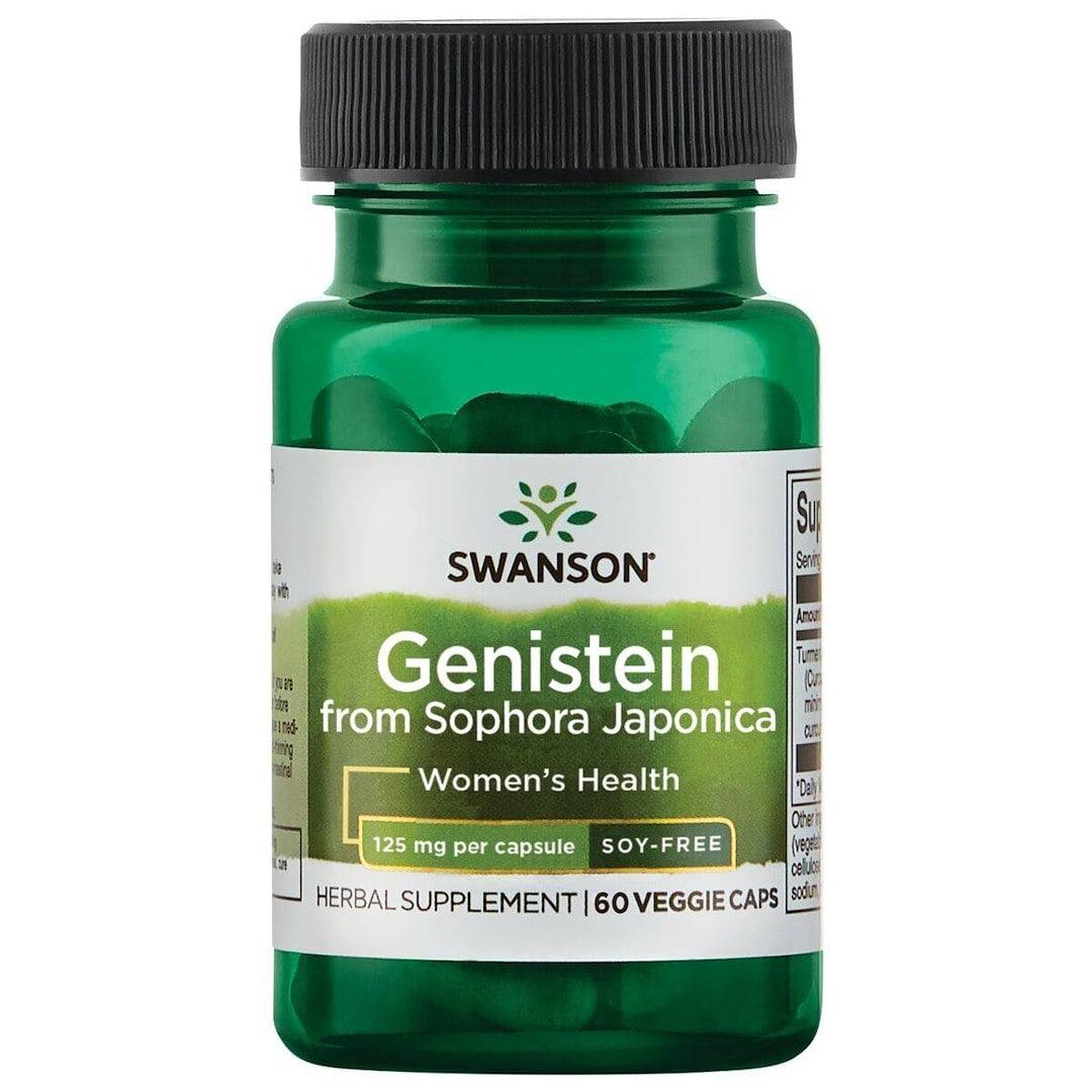 Genistein fra Sophora Japonica, 125 mg - 60 vegetabilske kapsler