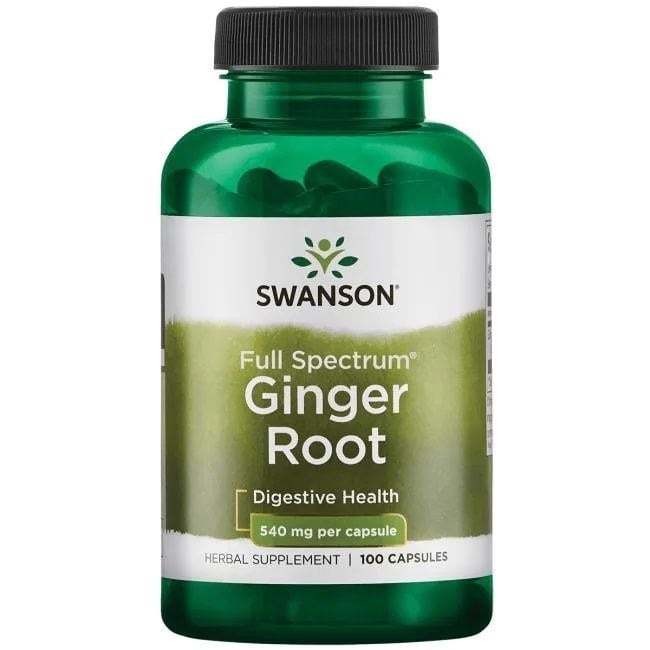 Swanson - Ginger Root, 540mg - 100 caps