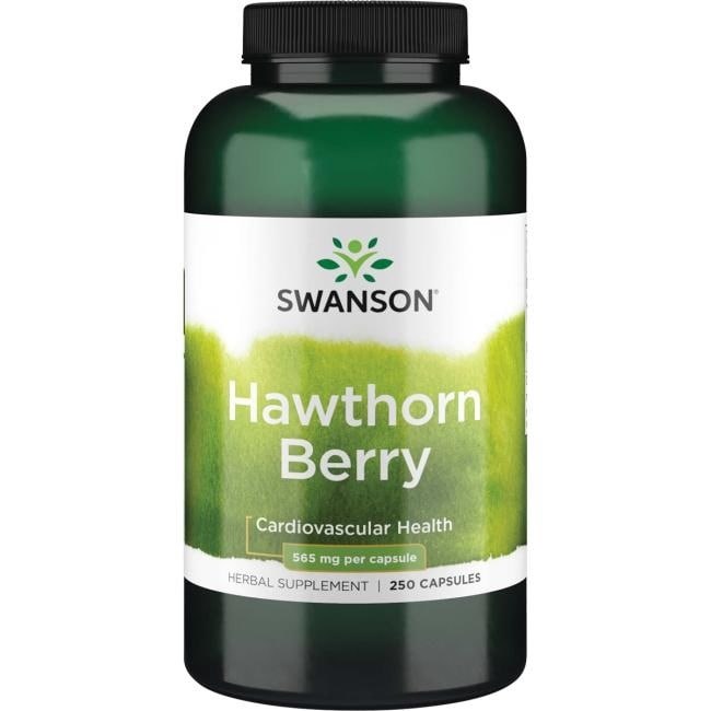 Swanson - Havtornbær 565 mg, 250 kapsler