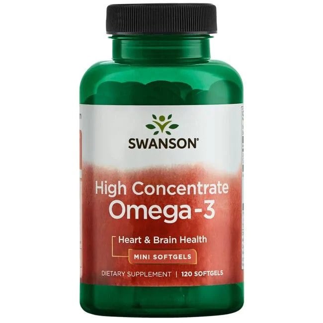 Swanson - High Concentrate Omega-3 - 120 softgels