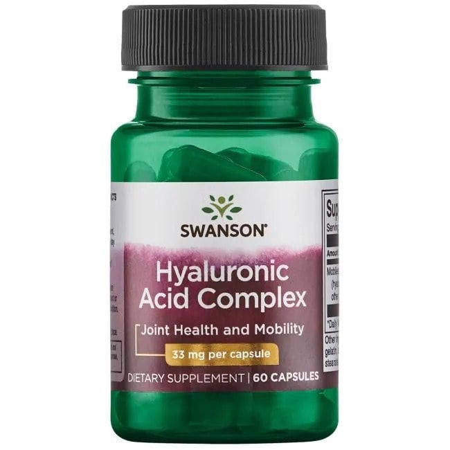 Swanson - Hyaluronic Acid Complex, 33mg - 60 caps