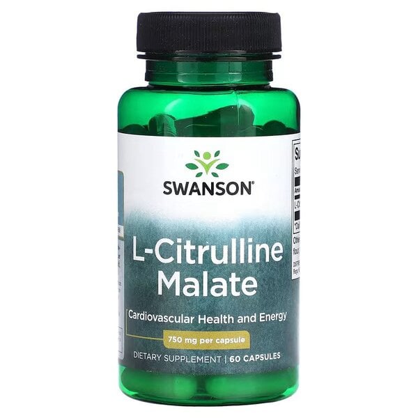 Swanson - L-Citrulline Malate Complex, 750mg - 60 caps