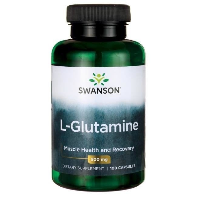 Swanson - L-Glutamine, 500mg - 100 caps