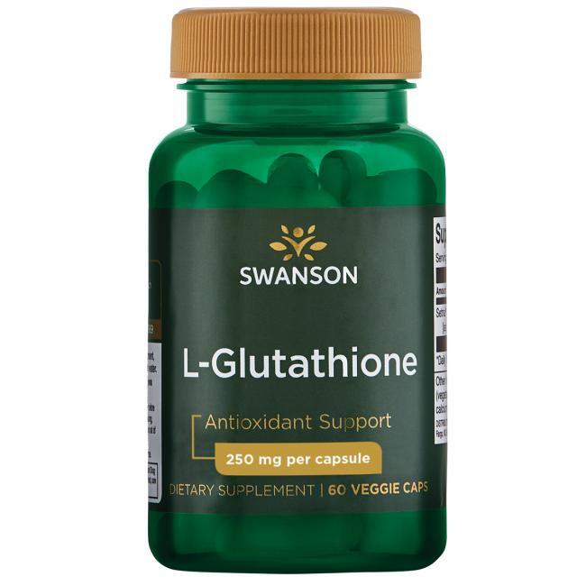 Swanson - L-Glutathione, 250mg - 60 vcaps