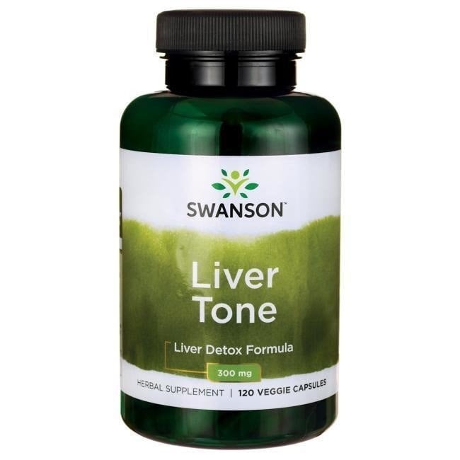 Swanson - Liver Tone Lever Detox Formel 300 mg - 120 vcaps