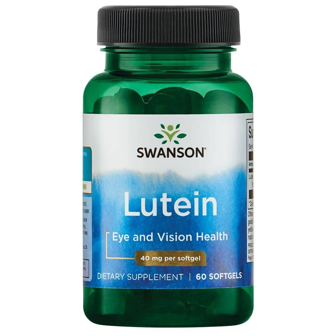 Swanson - Lutein, 40mg - 60 softgels