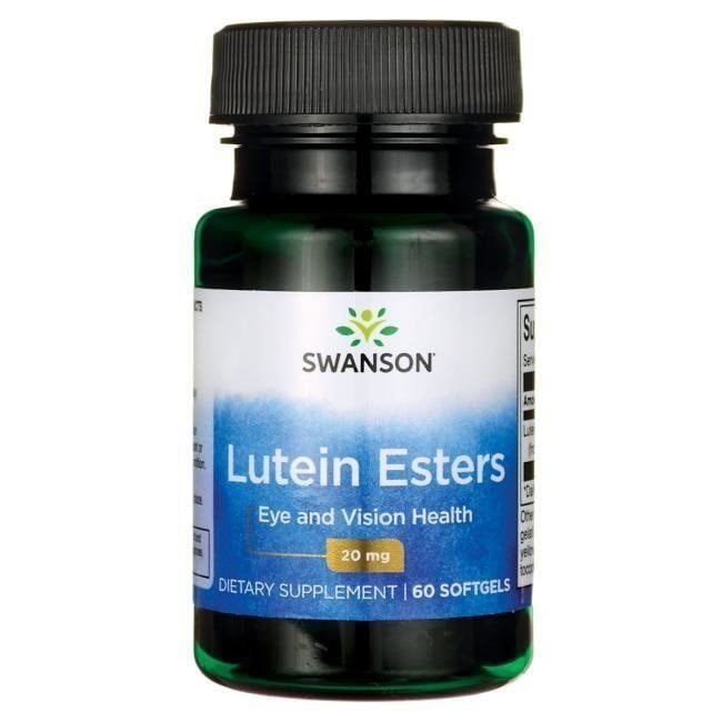 Swanson - Lutein Esters, 20mg - 60 softgels
