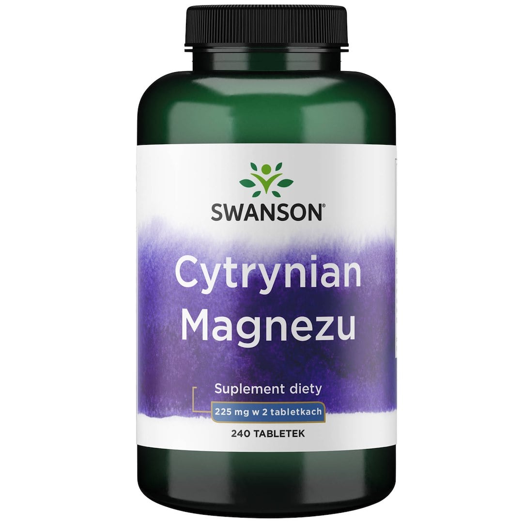 Swanson - Super-Strength Magnesiumcitrat 225 mg - 240 tabletter