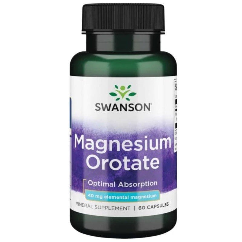 Swanson - Magnesium Orotate, 40mg - 60 caps