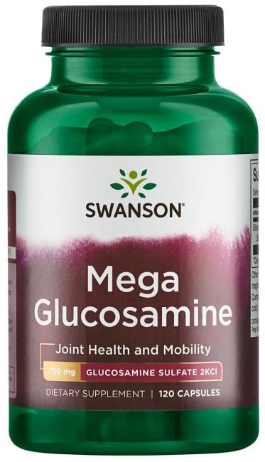 Swanson - Mega Glucosamine, 750mg - 120 caps