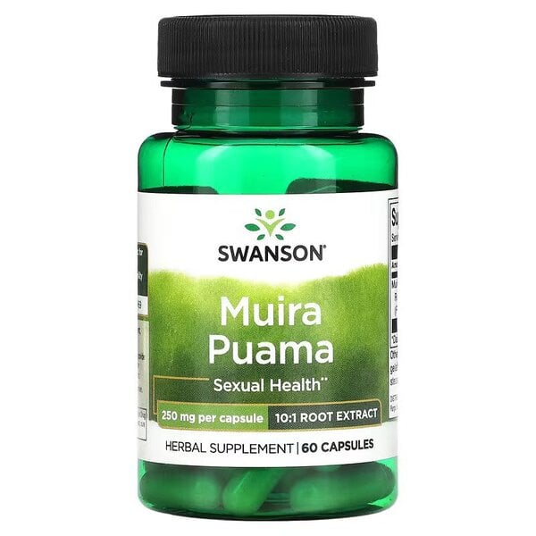 Swanson - Muira Puama, 250mg (10:1) - 60 caps