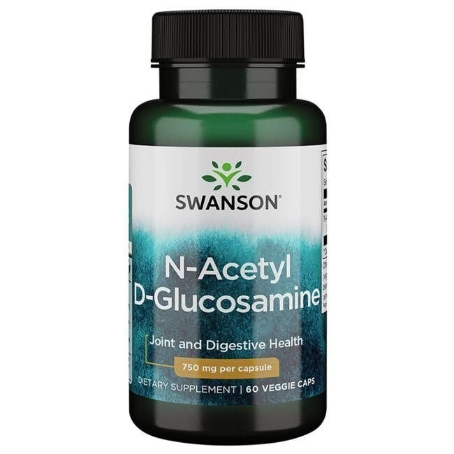 Swanson - N-Acetyl D-Glucosamine, 750mg - 60 vcaps