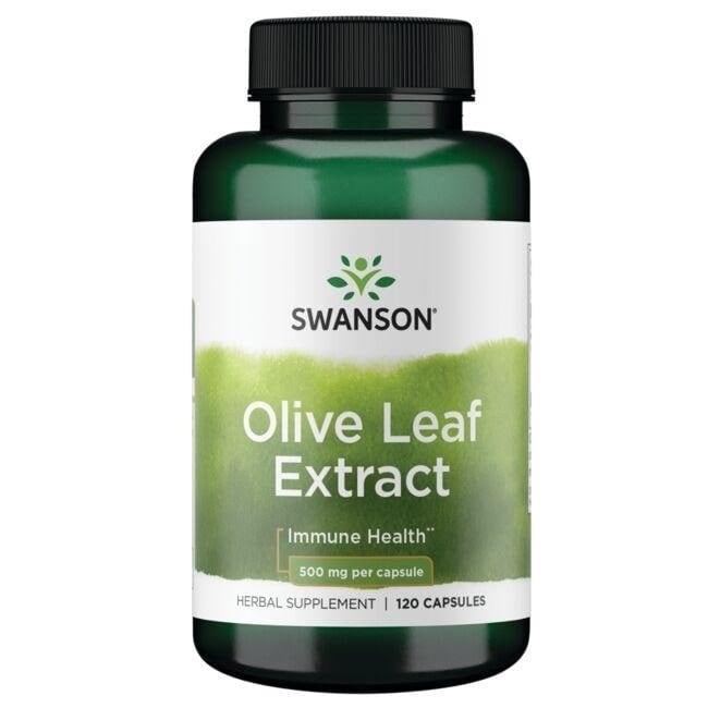 Swanson - Olive Leaf Extract, 500mg - 120 caps