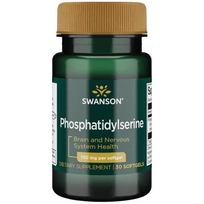 Swanson - Phosphatidylserin 100 mg, 30 softgels