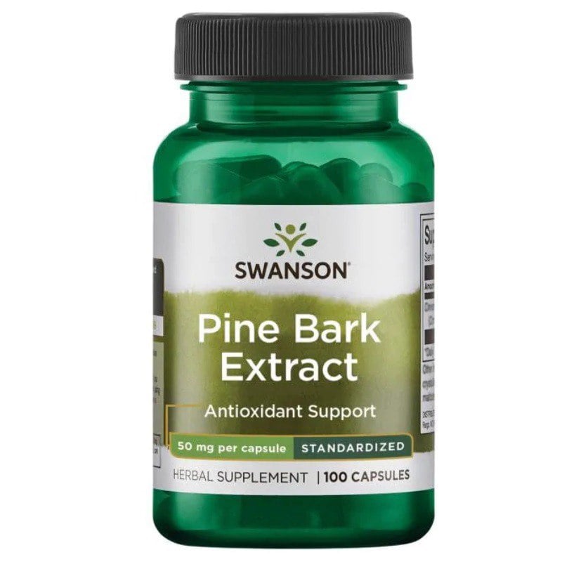 Swanson - Pine Bark Extract, 50mg - 100 caps