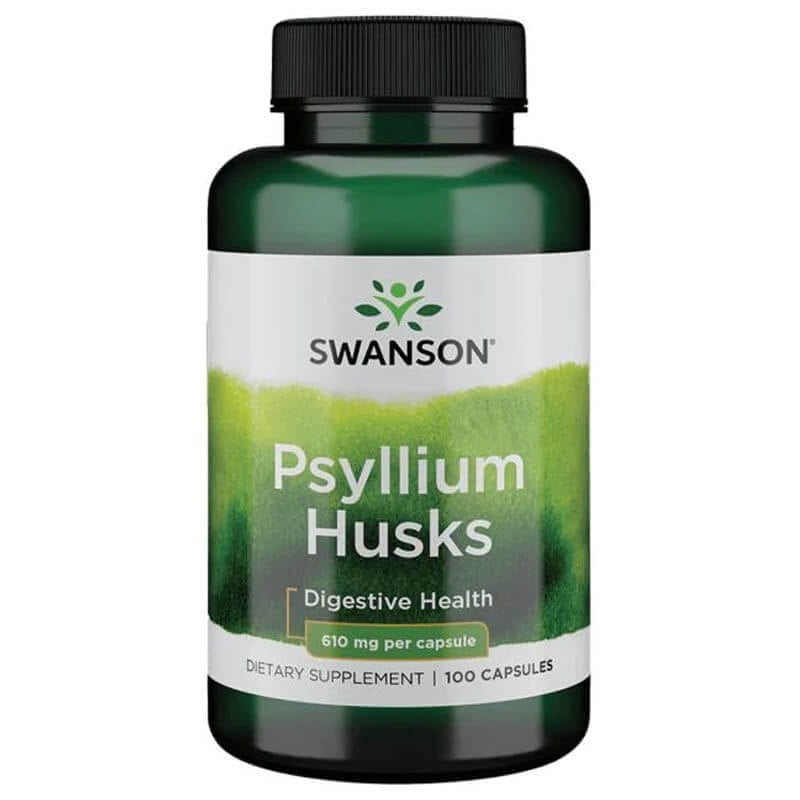 Swanson - Psyllium Husks, 610mg - 100 caps