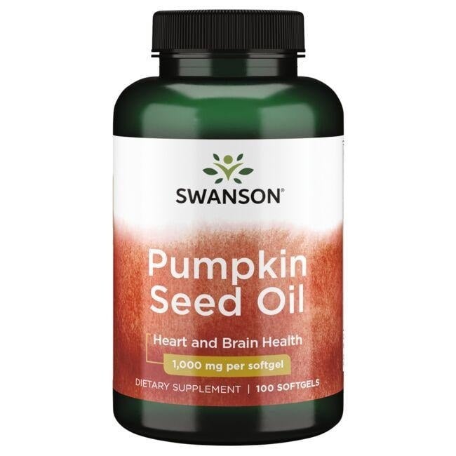 Swanson - Pumpkin Seed Oil, 1000mg - 100 softgels