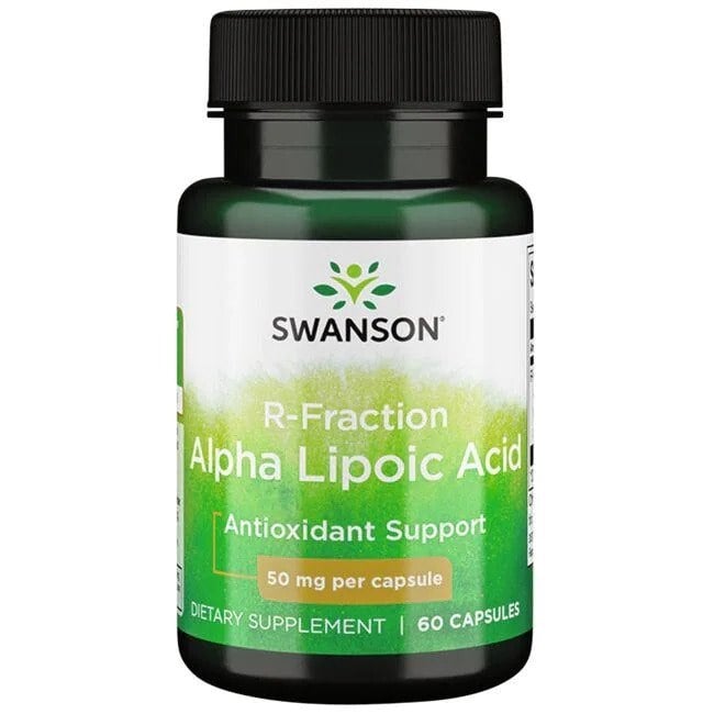Swanson - R-Fraction Alpha Lipoic Acid 50 mg, 60 kapsler