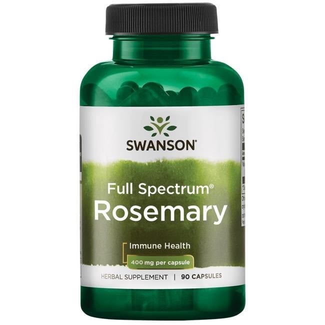 Swanson - Rosemary, 400mg - 90 caps