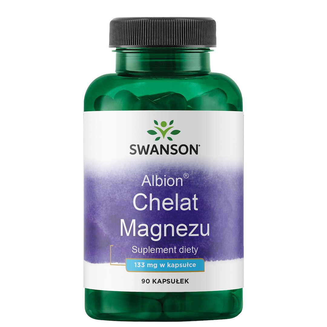 Swanson - Albion Magnesium, 133mg - 90 caps