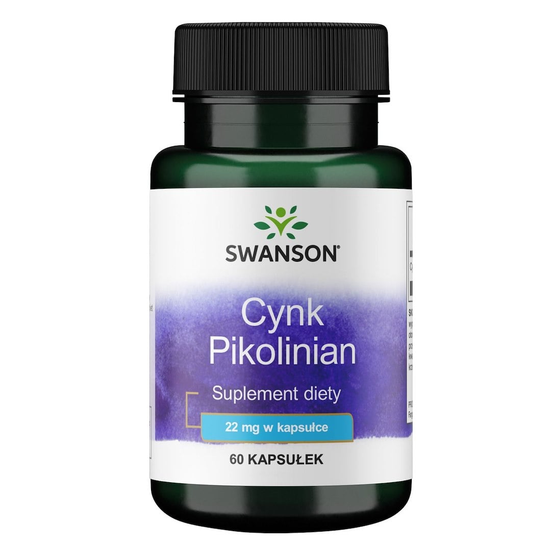 Swanson - Zinc Picolinate Body Preferred Form, 22mg - 60 caps