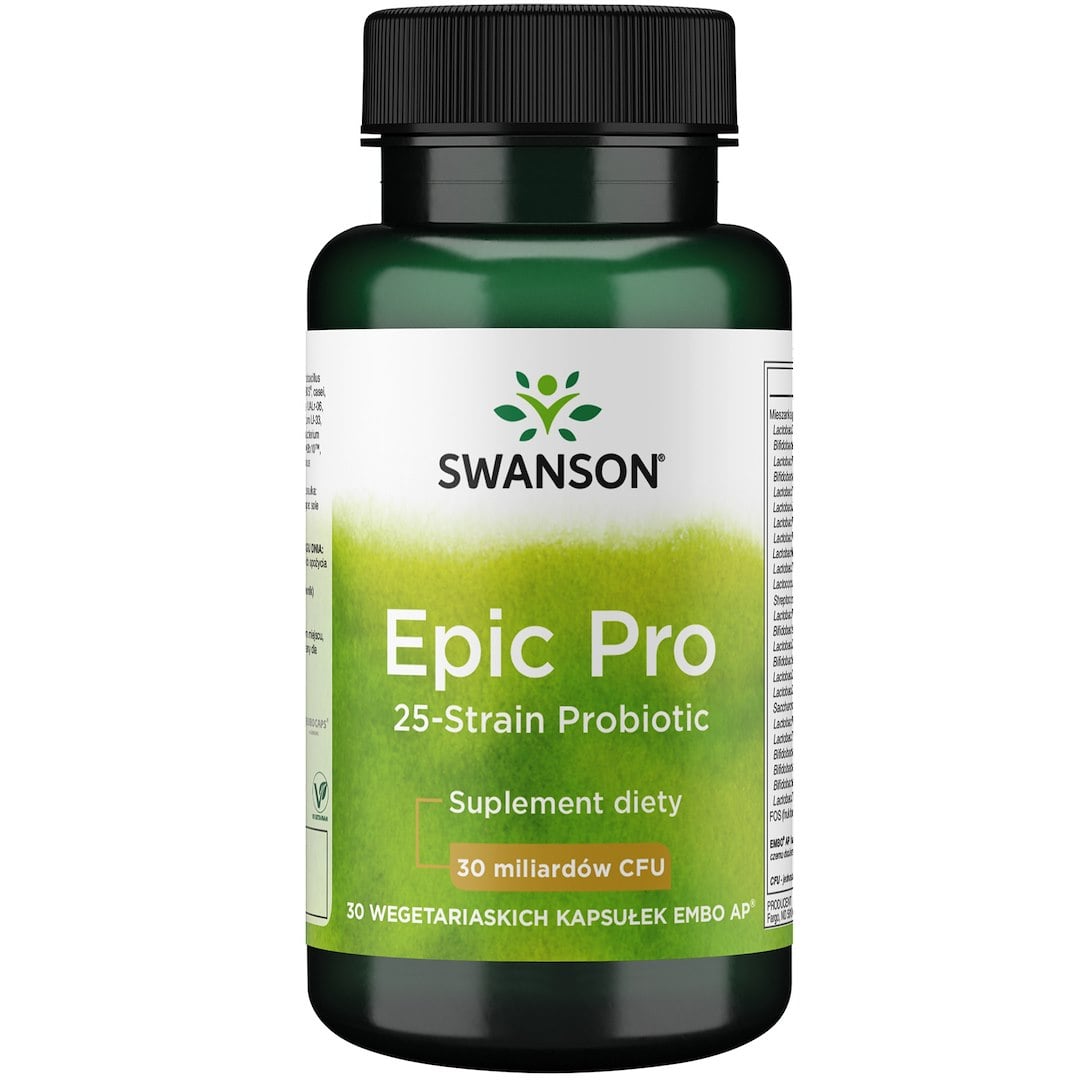 Swanson - Epic Pro 25-Strain Probiotic - 30 vcaps