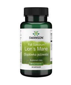 Swanson - SWANSON FS Lion's mane (soplówka je¿owata) 60 kaps