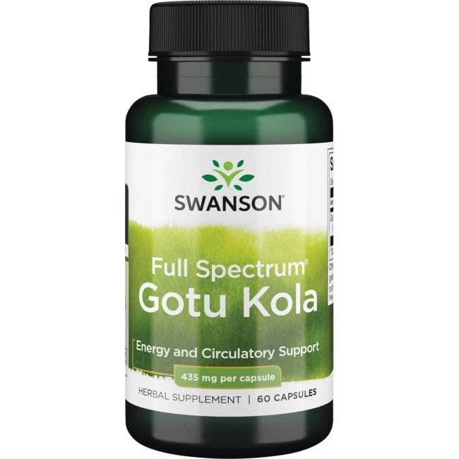 Swanson - Full Spectrum Gotu Kola, 435mg - 60 caps