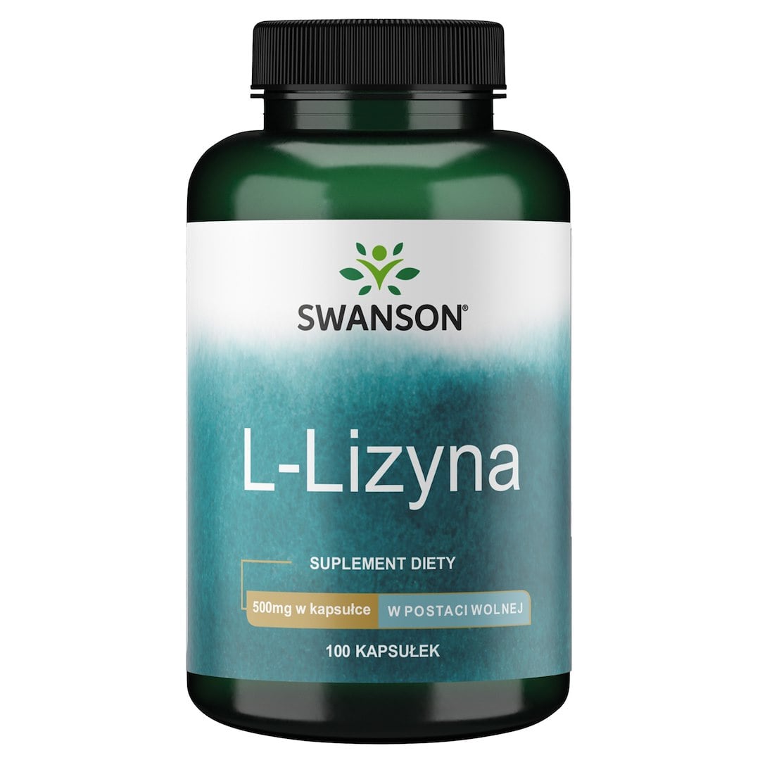 Swanson - Lysine, 500mg Free-Form - 100 caps