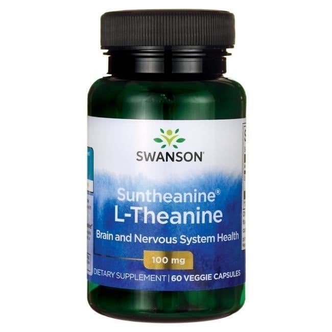 Suntheanine L-Theanin, 100 mg - 60 vegetabilske kapsler