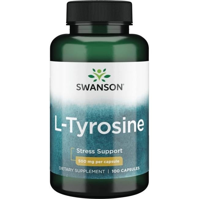 Swanson - L-Tyrosine, 500mg - 100 caps