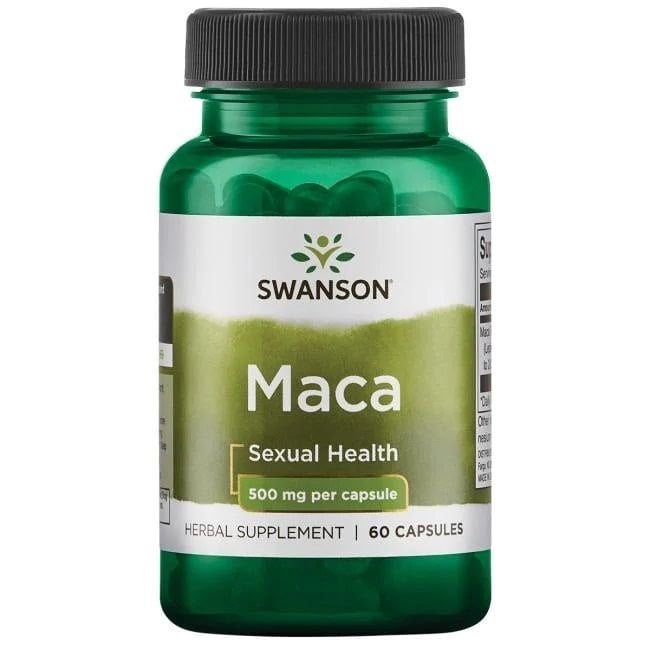 Swanson - Maca Extract, 500mg - 60 caps