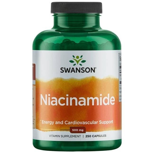 Swanson - Niacinamide, 500mg - 250 caps