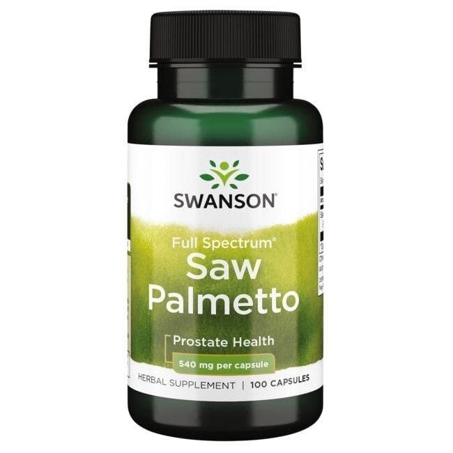 Swanson - Saw Palmetto, 540mg - 100 caps