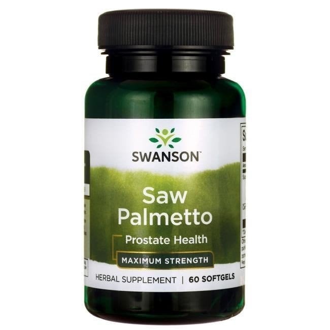 Swanson - Saw Palmetto, Maksimal Styrke 60 softgels