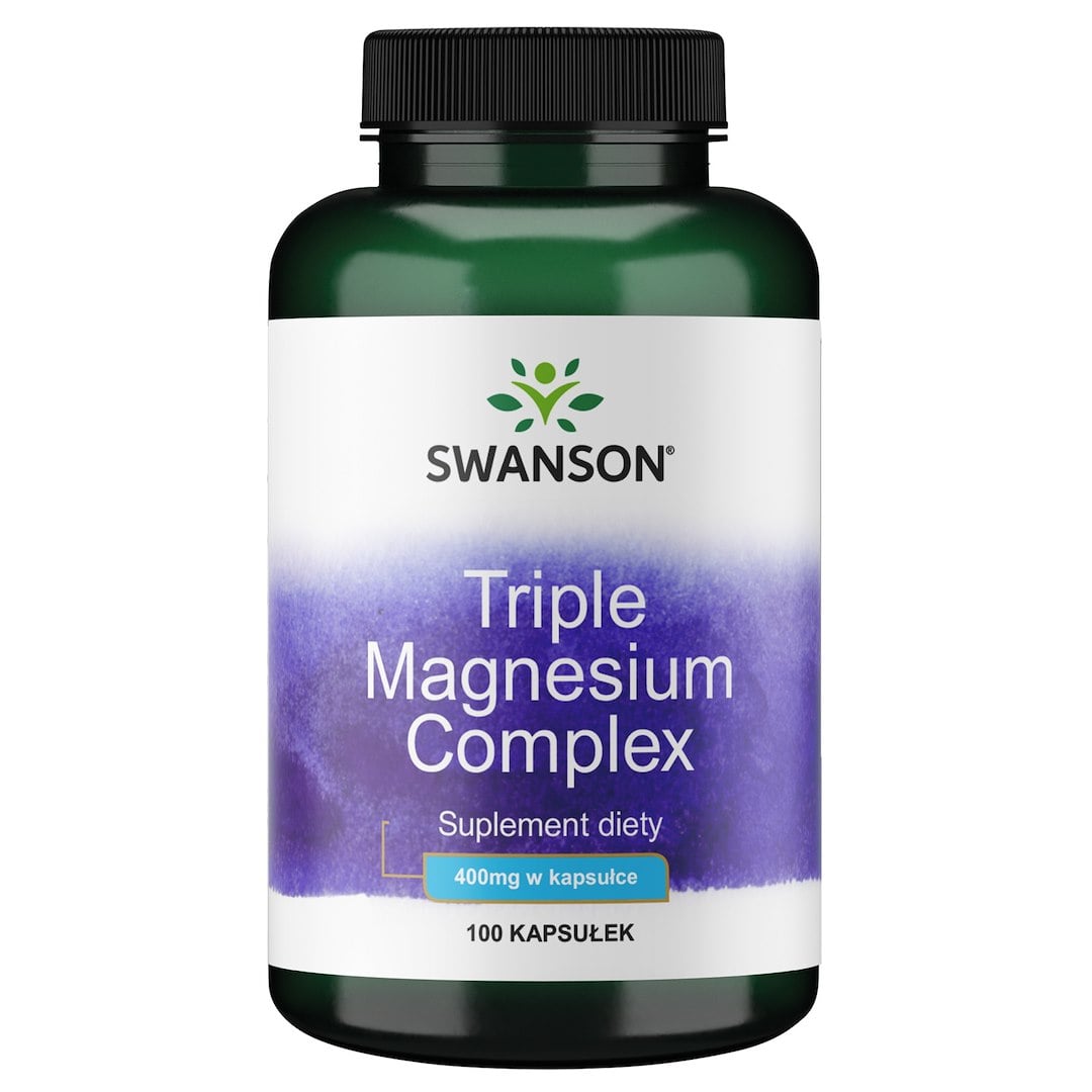 Swanson - Triple Magnesium Complex, 400mg - 100 caps