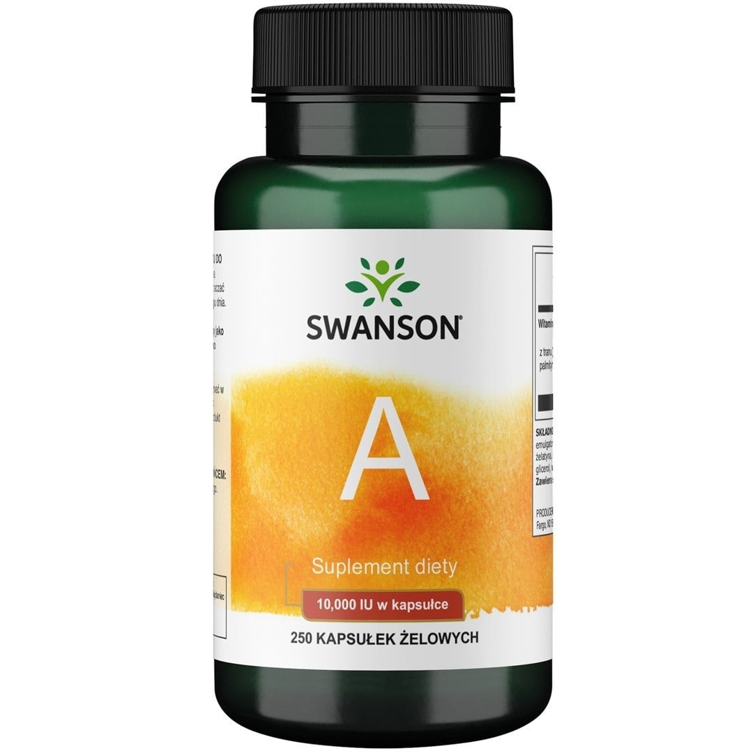 Swanson - Vitamin A, 10 000 IU - 250 softgels