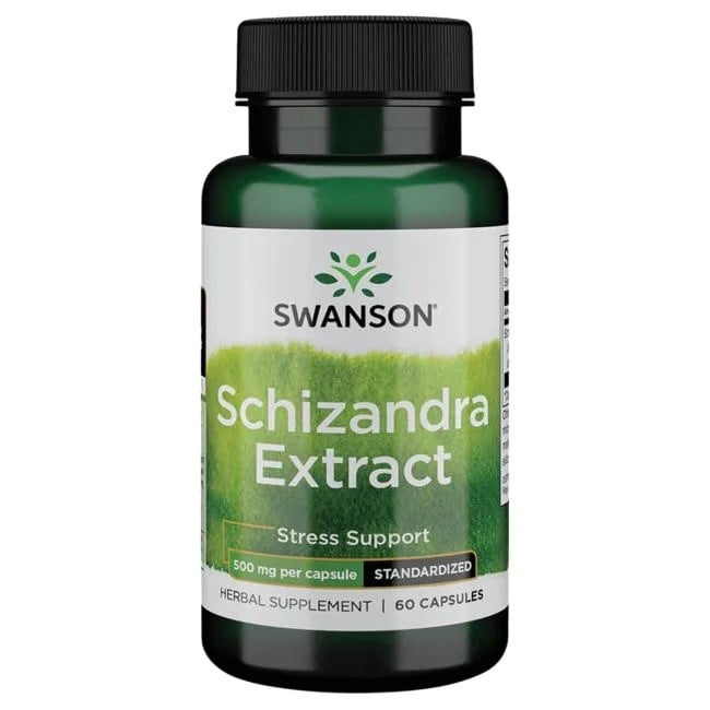 Swanson - Schizandraekstrakt 500 mg - 60 kapsler