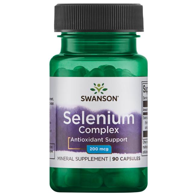 Swanson - Selenium Complex, 200mcg - 90 caps
