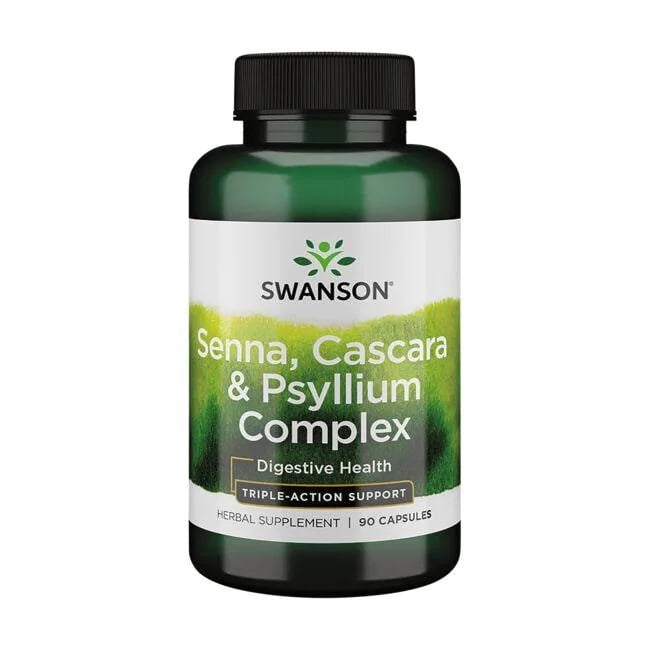 Swanson - Senna, Cascara & Psyllium Complex - 90 caps