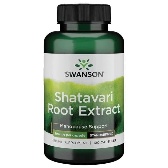 Swanson - Shatavari Root Extract, 500mg - 120 caps