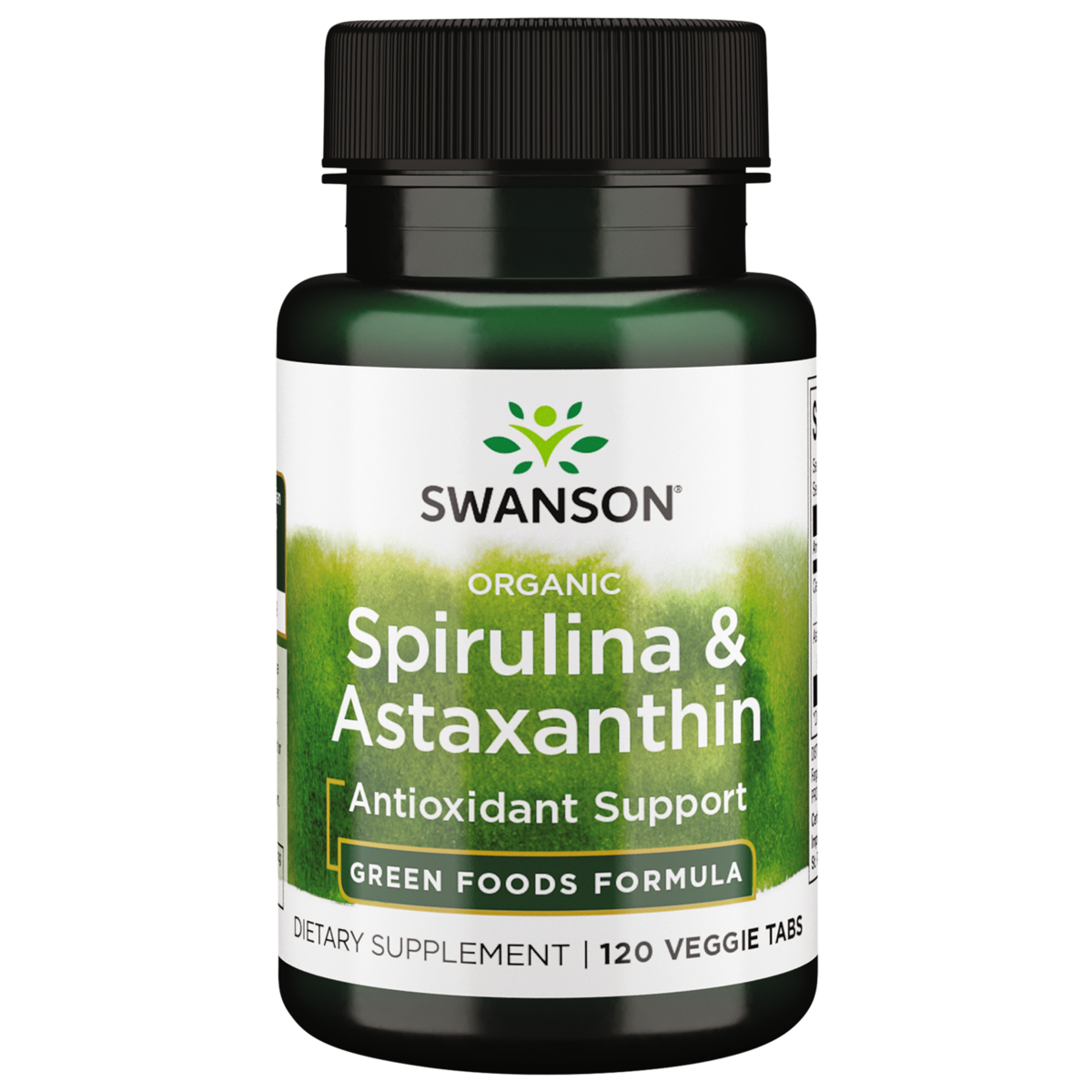 Spirulina & Astaxanthin, økologiske - 120 vegetabilske tabletter