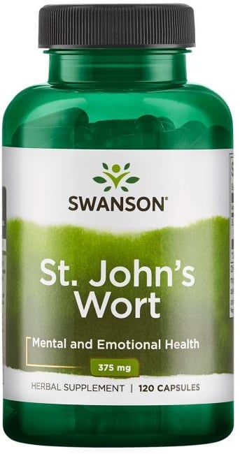 Swanson - St. John's Wort, 375mg - 120 caps