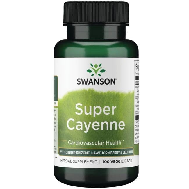 Super Cayenne - 100 vegetabilske kapsler