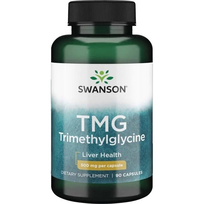 Swanson - TMG (Trimethylglycine), 500mg - 90 caps