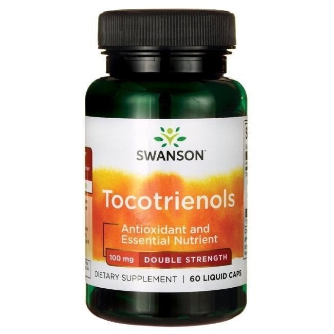 Swanson - Tocotrienoler Dobbelt Styrke 100 mg - 60 flydende kapsler