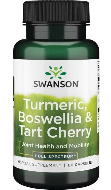 Swanson - Turmeric, Boswellia & Tart Cherry - 60 caps