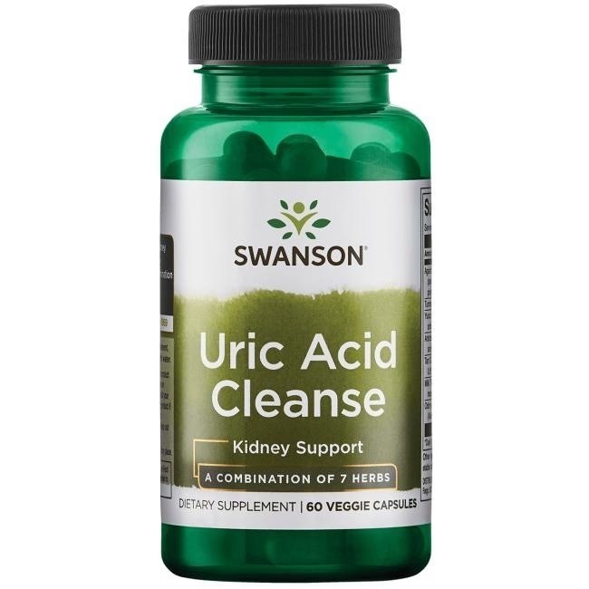 Swanson - Uric Acid Cleanse - 60 vcaps billede