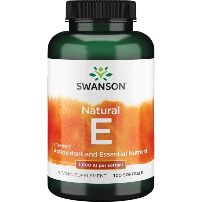 Swanson - Vitamin E, 1000 IU - 100 softgels