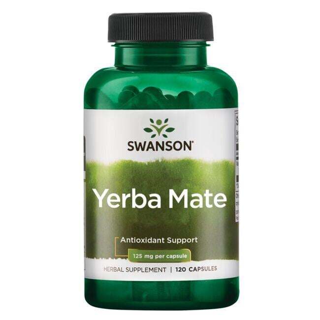 Swanson - Yerba Mate, 125mg - 120 caps
